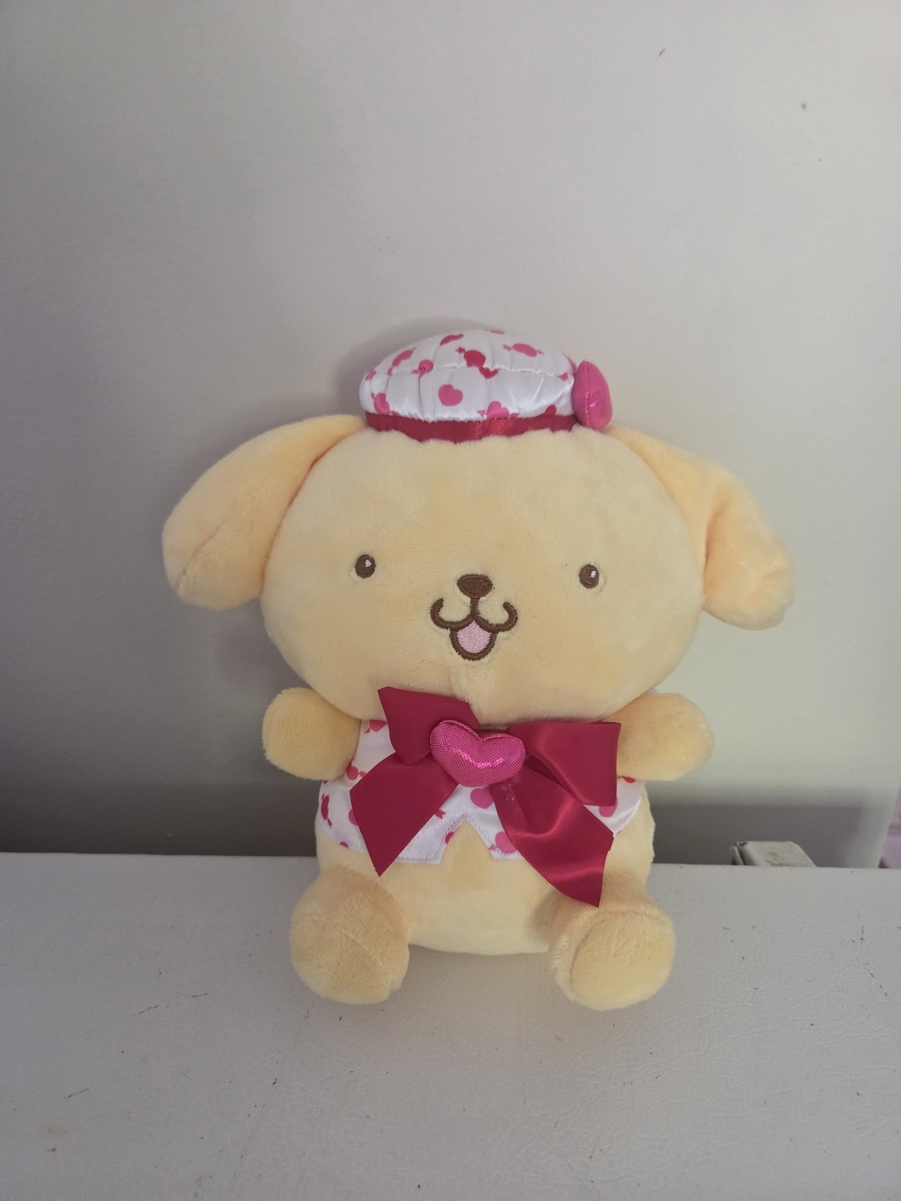 Sanrio Characters Official Plush Doll Series : Heart Arrow Pompompurin 10 inches